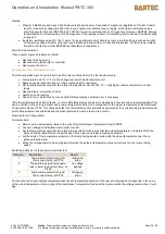 Preview for 41 page of Bartec PBTC-300 Operation And Installation Manual