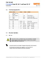 Preview for 17 page of Bartec POLARIS Panel PC 19.1" User Manual