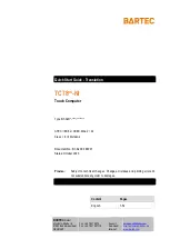 Preview for 3 page of Bartec TC78ex-NI Quick Start Manual