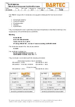 Preview for 2 page of Bartec TNBCD Series Instruction Manual