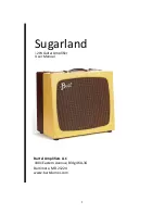 Предварительный просмотр 1 страницы Bartel Amplifiers Sugarland User Manual