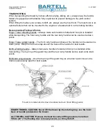 Предварительный просмотр 20 страницы Bartell Global B424 Owner'S Manual