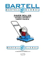 Bartell Global BPR1080H-4 Owner'S Manual preview