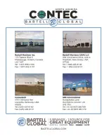 Preview for 16 page of Bartell Global CONTEC ALPHA Owner'S Manual And Parts Book