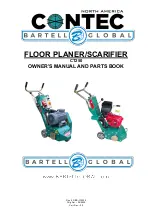 Preview for 1 page of Bartell Global CONTEC CT250 Owner'S Manual And Parts Book