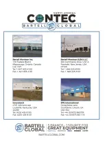 Preview for 16 page of Bartell Global CONTEC CT250 Owner'S Manual And Parts Book