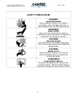Preview for 3 page of Bartell Global CONTEC CT320 Owner'S Manual And Parts Book
