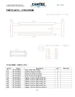 Preview for 22 page of Bartell Global CONTEC CT320 Owner'S Manual And Parts Book