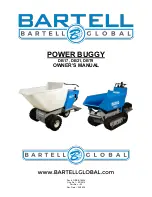 Bartell Global POWER BUGGY DB17 Owner'S Manual preview