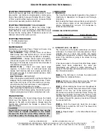 Preview for 10 page of Bartell B424 Owner'S Manual And Parts Book
