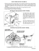 Предварительный просмотр 13 страницы Bartell B424 Owner'S Manual And Parts Book