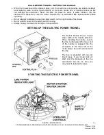 Предварительный просмотр 14 страницы Bartell B430 Instruction	 Manual & Parts Book