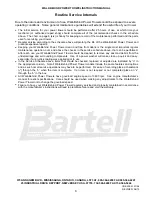 Preview for 9 page of Bartell B430 Owner'S Manual