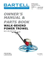 Предварительный просмотр 1 страницы Bartell BC120 Owner'S Manual