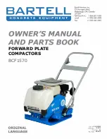 Preview for 1 page of Bartell BCF1570 Owner'S Manual And Parts Book