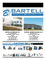 Preview for 40 page of Bartell BG2800 Owner'S Manual And Parts List