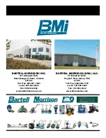 Preview for 26 page of Bartell BM90 Owner'S Manual And Parts Book