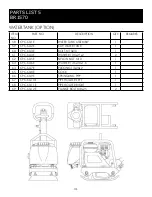 Предварительный просмотр 31 страницы Bartell BR1570 Owner'S Manual And Parts Book