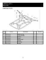 Предварительный просмотр 16 страницы Bartell BR2750 Owner'S Manual And Parts Book