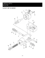 Предварительный просмотр 28 страницы Bartell BR2750 Owner'S Manual And Parts Book