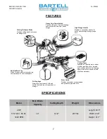 Preview for 8 page of Bartell BSM1402 Owner'S Manual