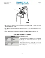 Preview for 22 page of Bartell BSM1402 Owner'S Manual