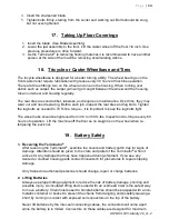Preview for 14 page of Bartell Innovatech Terminator Infinity 2.0 Manual