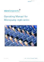 Bartels Mikrotechnik microComponents mp6-gas Operating Manual предпросмотр