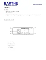 Preview for 9 page of Barthe SOK 50 User Manual