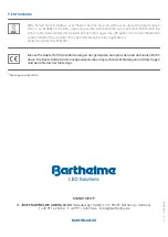 Предварительный просмотр 11 страницы Barthelme Verona 1.2S Installation And Operating Instructions Manual