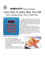 Bartlett RTC 1000 Manual предпросмотр