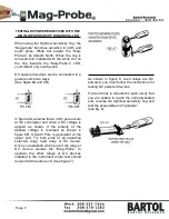 Предварительный просмотр 3 страницы Bartol Mag-Probe Operating Instructions