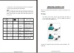 Preview for 8 page of BARTON TOOLS EC300 Instruction Manual