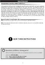 Preview for 5 page of Barton 90067 Owner'S Manual And Safety Instructions