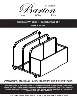 Barton 90140 Owner'S Manual And Safety Instructions preview