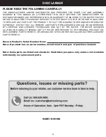 Preview for 4 page of Barton 94099 Owner'S Manual And Safety Instructions