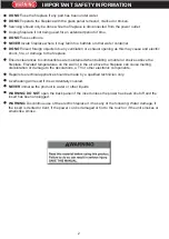 Preview for 3 page of Barton 95029 Owner'S Manual And Safety Instructions