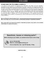 Preview for 11 page of Barton 95541 Owner'S Manual And Safety Instructions