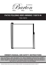 Barton 96078 Owner'S Manual And Safety Instructions preview