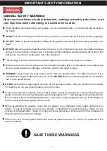 Preview for 2 page of Barton 96139 Owner'S Manual And Safety Instructions