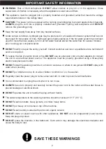 Preview for 3 page of Barton 99806 Owner'S Manual And Safety Instructions