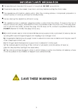 Preview for 4 page of Barton 99931 Owner'S Manual And Safety Instructions