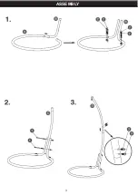 Предварительный просмотр 4 страницы Barton PATIO SWING CHAIR 93909 Owner'S Manual And Safety Instructions