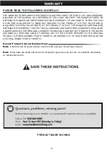 Preview for 14 page of Barton SEMI-AUTOMATIC 90801 Owner'S Manual And Safety Instructions