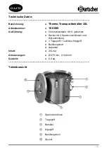 Preview for 3 page of Bartscher 100.080 Instruction Manual