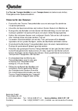 Preview for 4 page of Bartscher 100.080 Instruction Manual