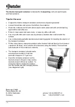 Preview for 6 page of Bartscher 100.080 Instruction Manual