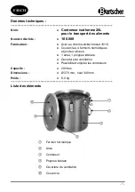 Preview for 7 page of Bartscher 100.080 Instruction Manual