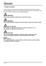 Preview for 5 page of Bartscher 100062 Original Instructions Manual