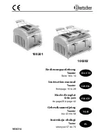 Bartscher 100202 Instruction Manual preview